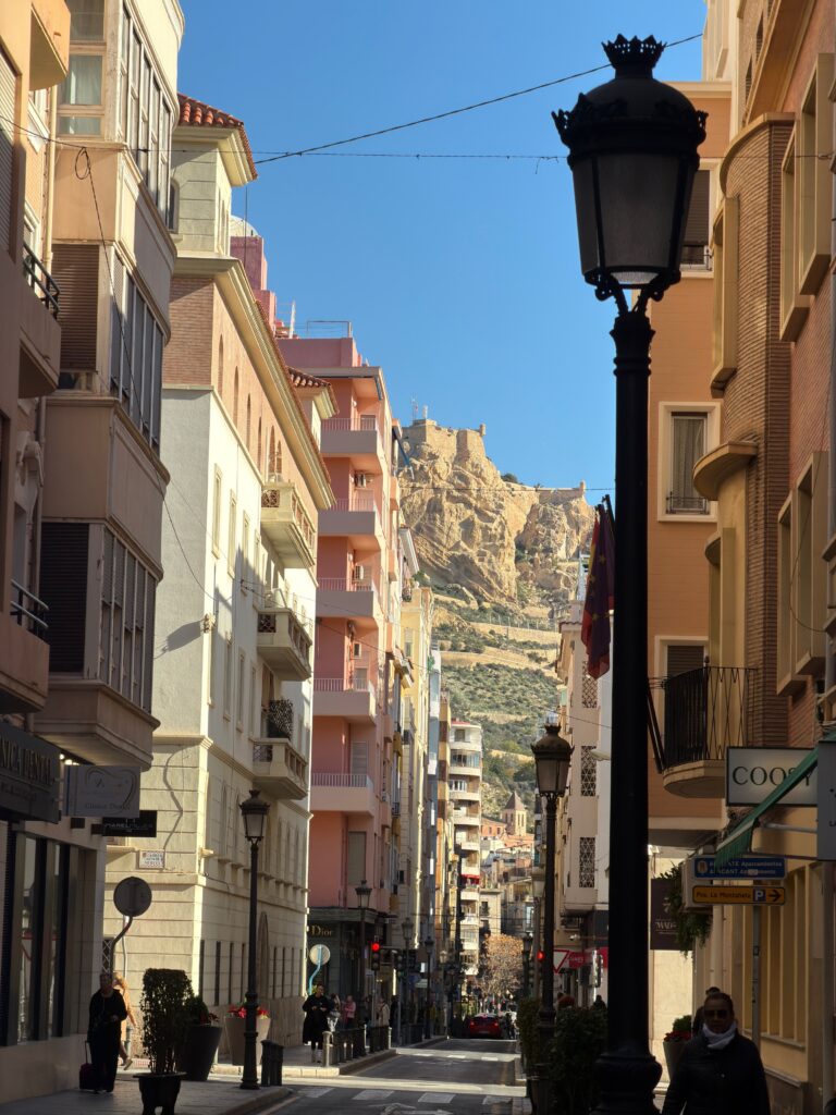 Alicante vor der Burg