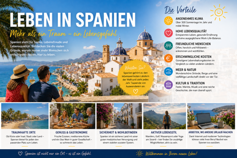 Leben in Spanien Kosten monatlich (2026): Was du wirklich einplanen musst